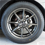 DJデミオにNDロードスターのホイールを装着！